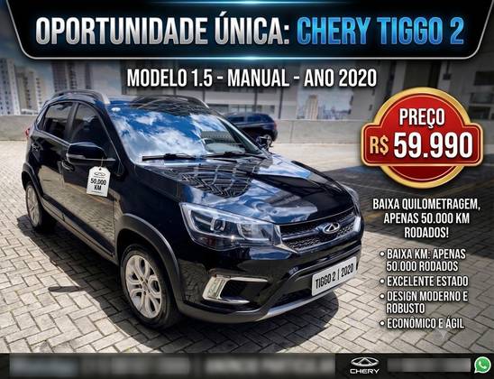CAOA CHERY TIGGO 2 1.5 MPFI 16V FLEX LOOK 4P MANUAL